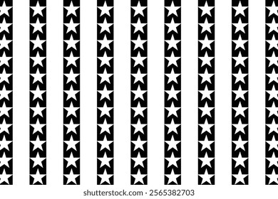 Elegant black and white vector illustration with captivating and intricate pattern design