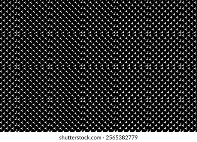 Elegant black and white vector illustration with captivating and intricate pattern design