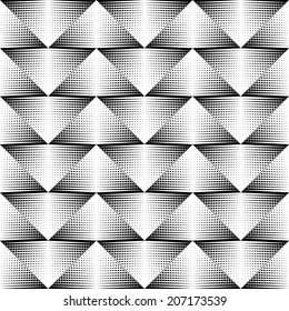 An elegant black and white, vector pattern