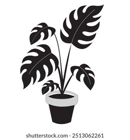 Vetor preto-e-branco elegante da planta Aglaonema. Perfeito para projetos botânicos, adicionando um toque de sofisticação a qualquer projeto. Ideal para impressões, arte digital e muito mais. Alta qualidade e versátil!