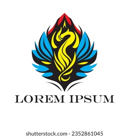 Elegant Blooming Logo Design Company Bussiness Essential Element