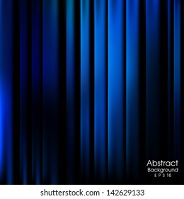 elegant blue abstract  background  cloth or liquid wave vector. EPS 10