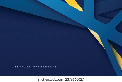 Elegante, abstrakte, blaue Hintergrunddimensionen