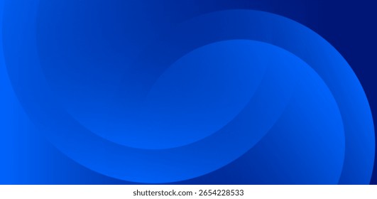 Elegant blue abstract background with soft curved wave layers. Smooth gradient design, ideal for corporate presentations, modern websites, and digital product displays.