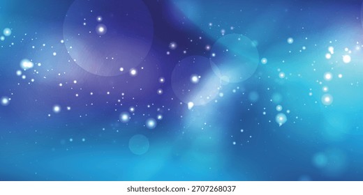 Elegante fondo abstracto azul de alta tecnología con luz púrpura y azul brillante. Fondo de ilustración azul abstracto