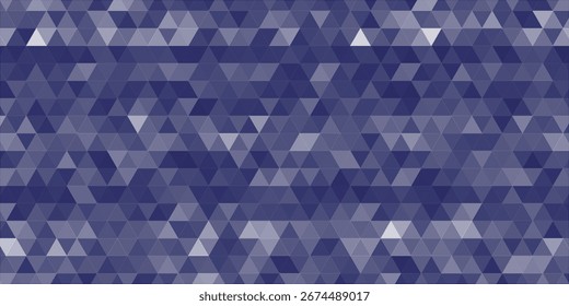 fundo de padrão de triângulo abstrato azul elegante. fundo de vetor para banner, capa e cartaz