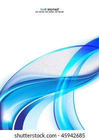 elegant blue background eps10