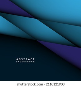 elegante, blaue Hintergrundgeometrie für Banner, Cover, Flyer, Broschüre, Plakatdesign, Geschäftspräsentation und Website