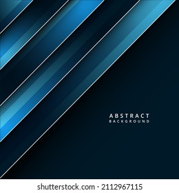elegant blue background geometry for banner, cover, flyer, brochure, poster design, business presentation and website