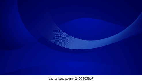 elegant blue background with glowing lines