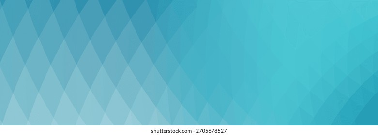 Elegante fondo de Anuncio azul con forma de triángulos
