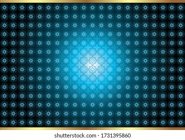 elegantes blau-schwarzes Muster, gut geeignet für Textilien, Karten, Abdeckung und Hintergrund