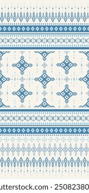 Der elegante blaue Farbe abstrakte Folk Nahtlose Vektor für Stickerei, gestreift drucken
Blumen, Muster, Design zum Umhüllen, Seide, Schal, Hintergrund, Textil, Teppich, Teppich, Textur, handgezeichnet