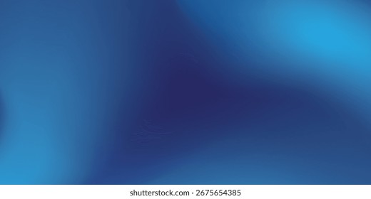 Elegante fondo degradado de color azul. Arte vectorial