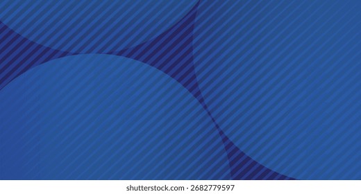 Elegante azul dinámico diagonal paralela líneas inclinadas patrón geométrico abstracto de Vertical. arte de fondo de Vector