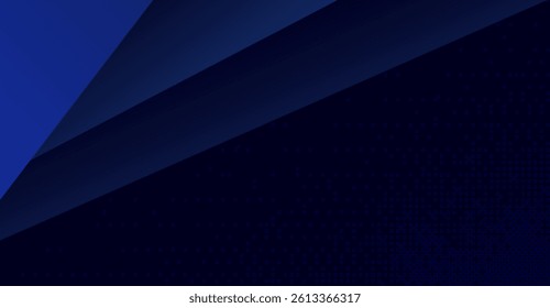 Elegant Blue Gradient Abstract Background with Overlapping Geometric Shapes for Modern Design Projects and Presentation Templates or Digital Wallpaper