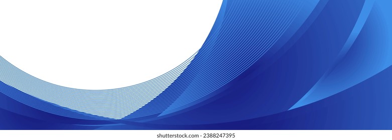 elegant blue gradient background with copy space area