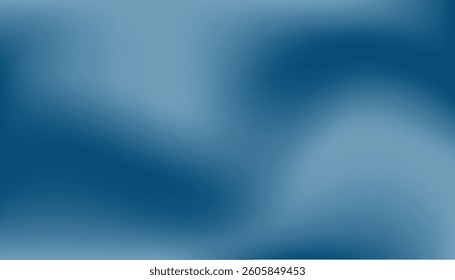 Elegant Blue Gradient Blur Soft Abstract Background Design