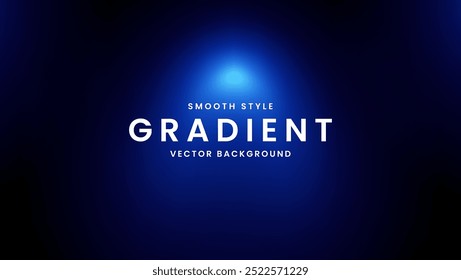 Elegant Blue Gradient Vector Background