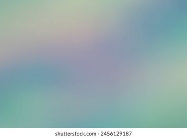 Elegante fondo degradado azul y verde en tonos pastel para proyectos artísticos