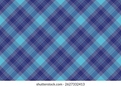 Elegant blue and purple plaid textile pattern.  Perfect for fashion, home decor, or website backgrounds.
