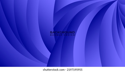 Elegante Diseño De Fondo De Onda Azul Para Banner, Volante, Diseño Y Promoción De Diseño