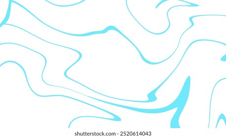 Elegant blue wavy line background, blue line marble texture