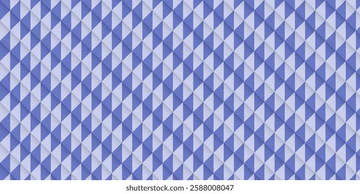 Elegant Blue and White Diamond Pattern