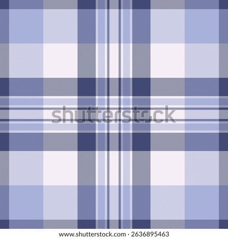 Elegant blue and white plaid pattern.  Perfect for textile design, fashion, website backgrounds, or stationery.