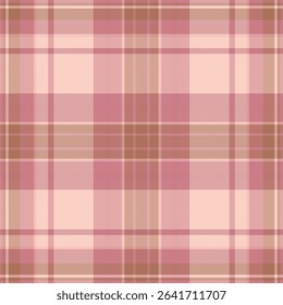 Elegant blush pink and beige plaid pattern.  Perfect for textile design, fashion, websites, or stationery. This soft, repeating texture evokes feelings of warmth and sophistication.