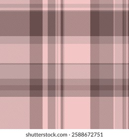 Elegant blush pink and brown plaid pattern.  Perfect for textile design, fashion, wallpaper, or website backgrounds. This subtle yet stylish design offers a sophisticated and versatile aesthetic.