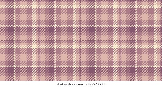 Elegant blush pink and mauve plaid pattern.  Perfect for textile design, fashion, website backgrounds, or any project needing a sophisticated, subtle texture. Seamless repeat for endless applications.