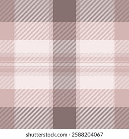 Elegant blush pink and taupe plaid pattern.  Perfect for textile design, fashion, branding, or website backgrounds. This soft, subtle texture evokes feelings of warmth and sophistication.