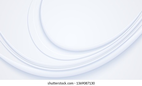 Elegant body waves with shadows. Streams of intertwining smoke. Creative minimalistic cover. Background wind flows.