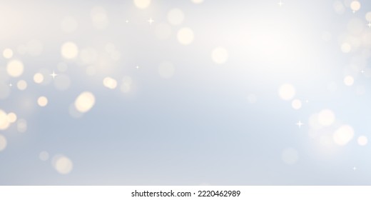 Elegante Diseño De Fondo De Bokeh Para Celebración Festiva Ilustración De Vector De Banner
