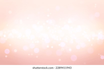 Elegant bokeh soft light abstract background, Vector eps 10 illustration bokeh particles, Background decoration