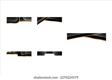 Elegant Border Decoration Design Vector