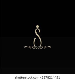 Elegant Boutique Business Logo Design Concept Vector Template. Luxury Fashion Logo Template