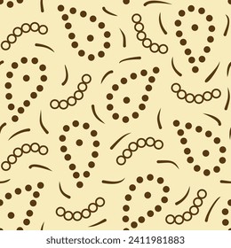 Elegant boutiques style Seamless vector textile design