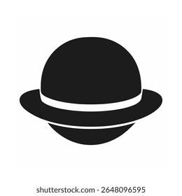 Elegant Bowler Hat Templates with Rounded Crown and Short Brim