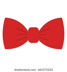 elegant bowntie isolated icon