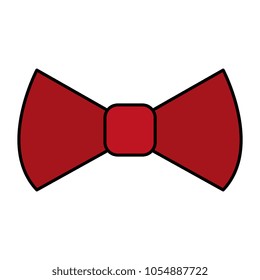 elegant bowntie ribbon icon