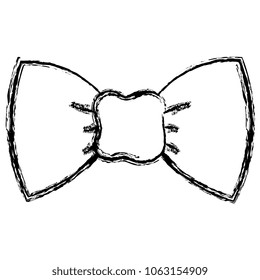 elegant bowntie ribbon icon