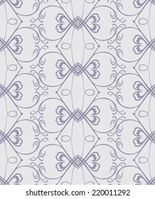 Elegant bows seamless pattern.