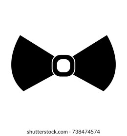 elegant bowtie accesory icon