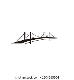 elegant Bridge logo template for your business company