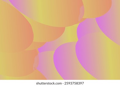 Elegant bright colored abstract background with unique orange, purple and yellow gradients.