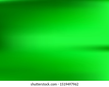 Elegant bright green gradient background. Vector illustration
