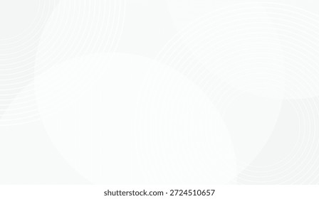 Elegante fondo abstracto blanco brillante y gris suave con tenues patrones circulares y delicadas líneas concéntricas, ideal para Diseños web minimalistas y presentaciones corporativas