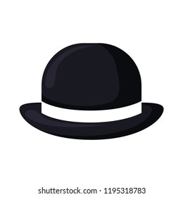 Elegant British Male Hat Icon Stock Vector (Royalty Free) 1195318783 ...